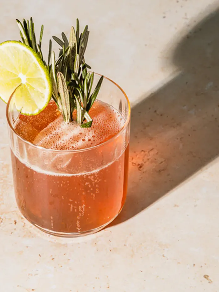 Signature Drink aus der Bar des Restaurant Spitz